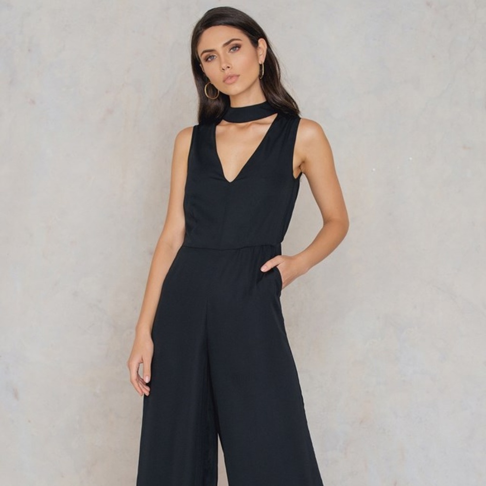 Lucca Couture Mackenzie Choker Jumpsuit